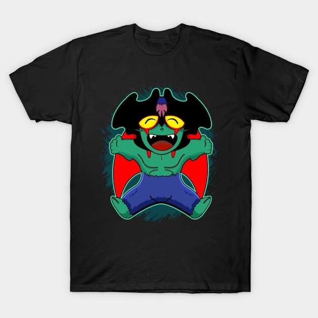 Chibi Devilman T-Shirt by WarGreymonZero